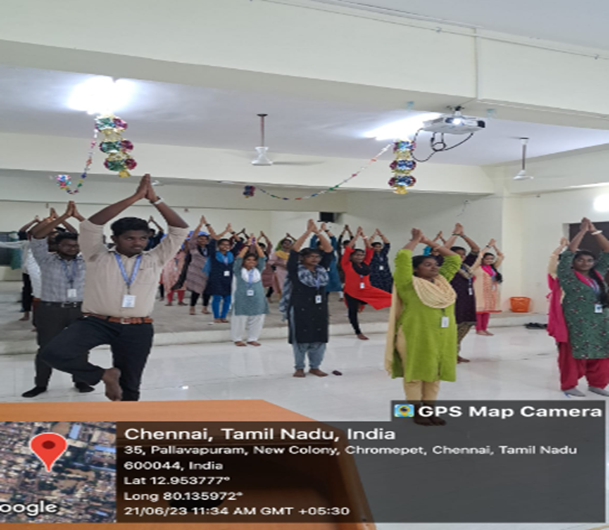 8. INTERNATIONAL YOGA  DAY 21.06.2023